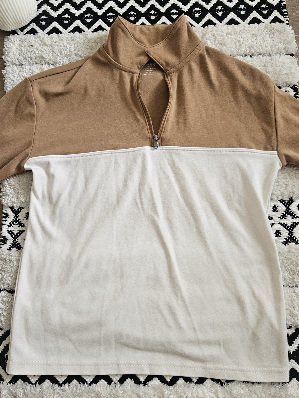 Old Navy Active Fleece Half-Zip in Camel